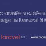 custom error page in laravel example