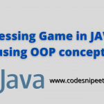 console game in java