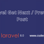 get next and previous records in laravel example