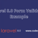 laravel form validation example
