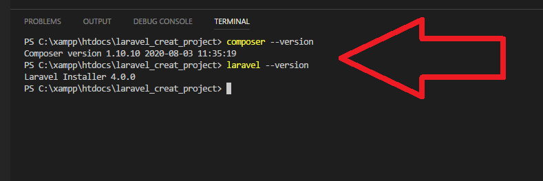 Create a new Laravel 8.0 project | Codesnipeet.com