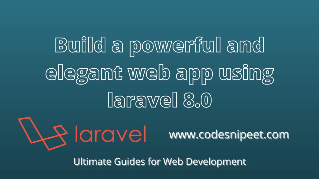 Laravel 8.0