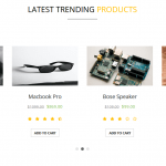 Product List Carousel for E-commerce Website Using Bootstrap