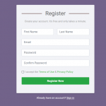 html-registration-form