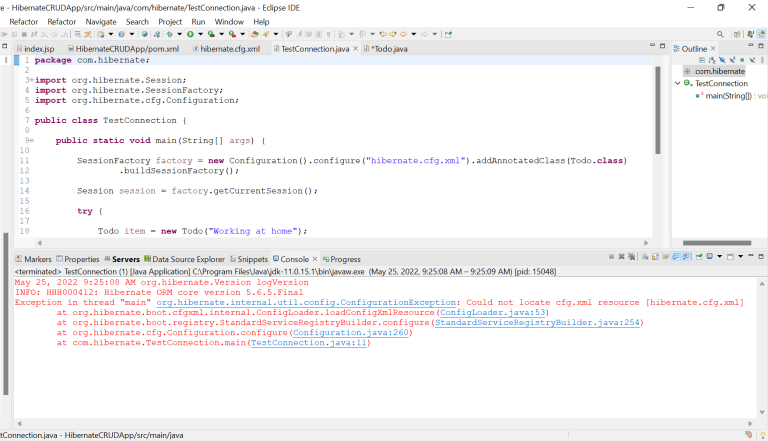 Read more about the article [solved] hibernate.cfg.xml location in maven project