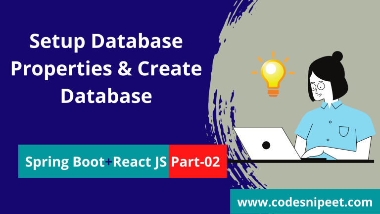Read more about the article Spring Boot CRUD Example with Mysql React JS part-2